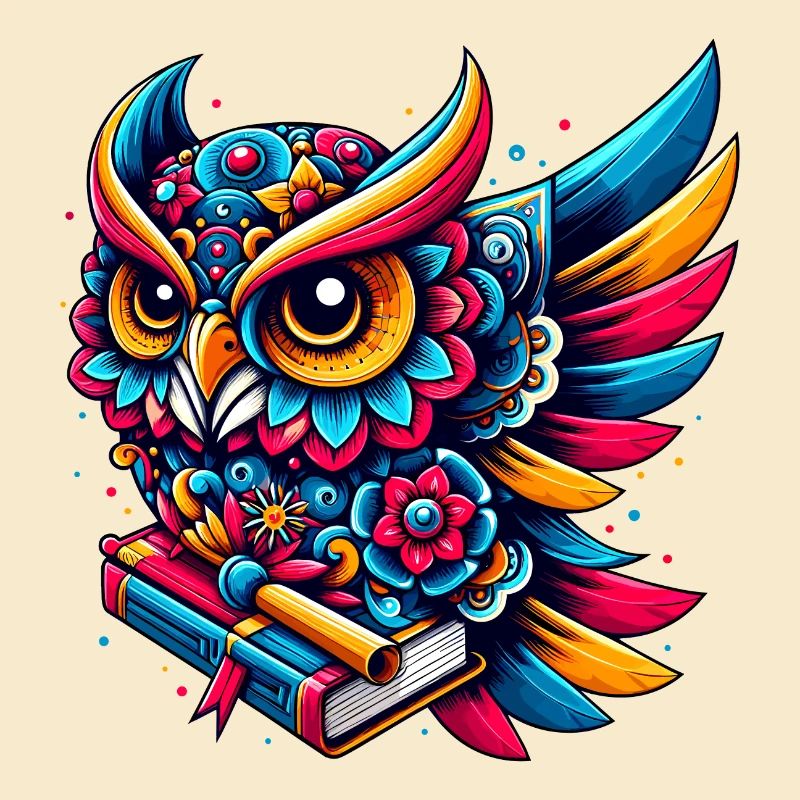 OWL TOTEM WISDOM KNOWLEDGE BIRD NIGHT FOREST NATURE