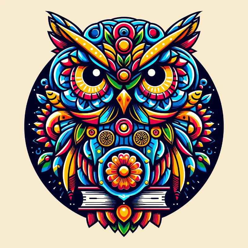 OWL TOTEM WISDOM KNOWLEDGE BIRD NIGHT FOREST NATURE