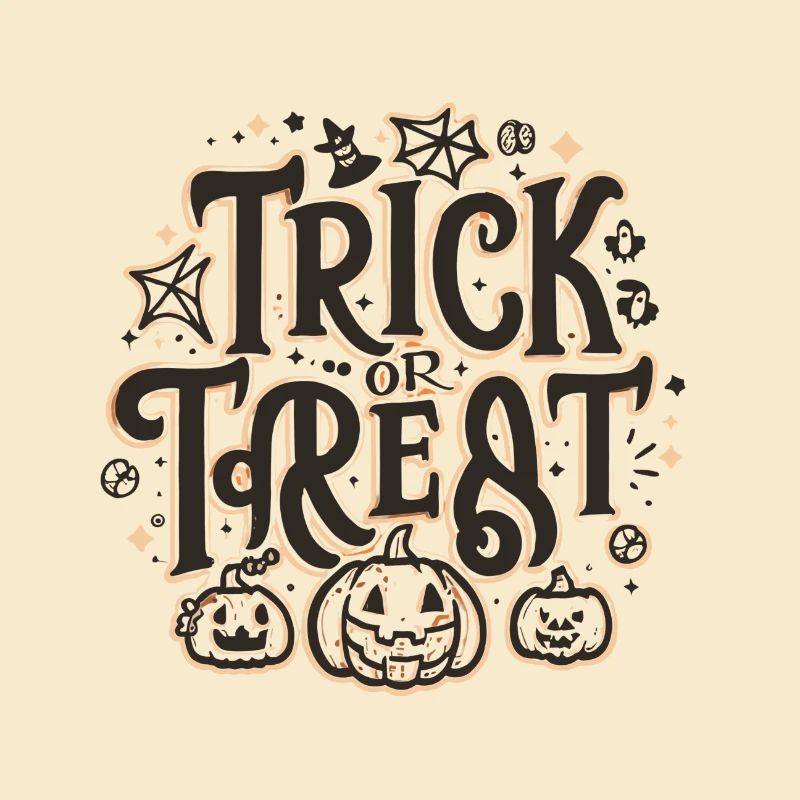 Trick or Treat Süßes oder Saures