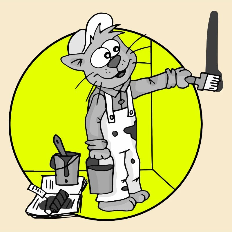 Occupation Painter Retro