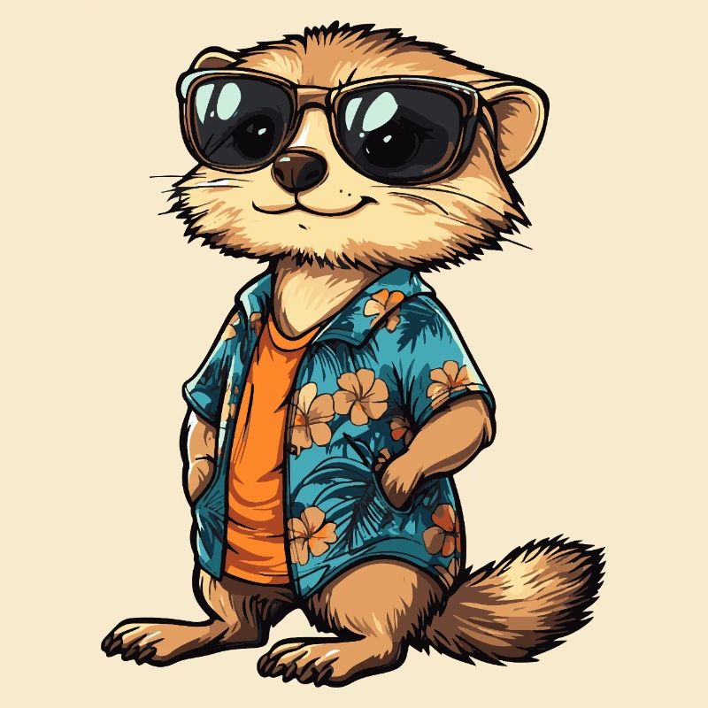 Erdmännchen Cool Sommer