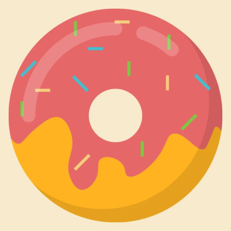 Donut, Essen