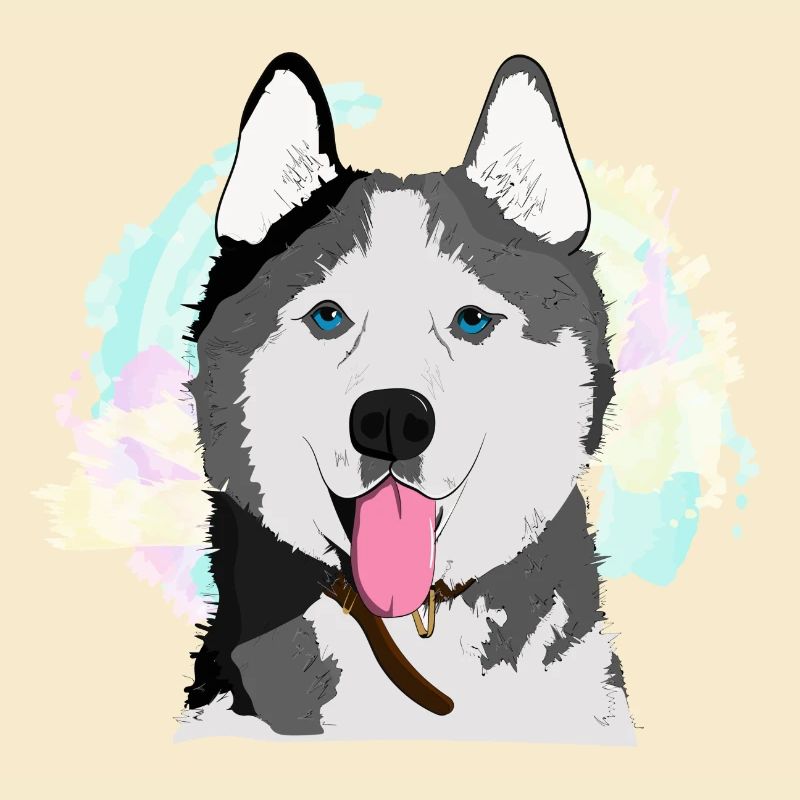 Husky Vektor (1)