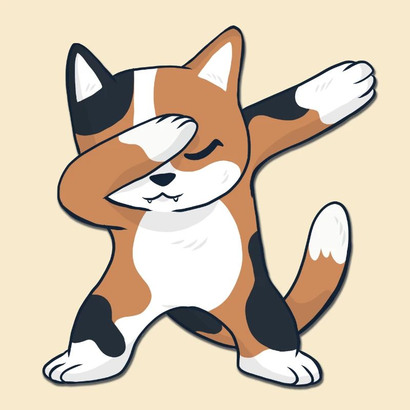 Katze dabbing, Katze dab