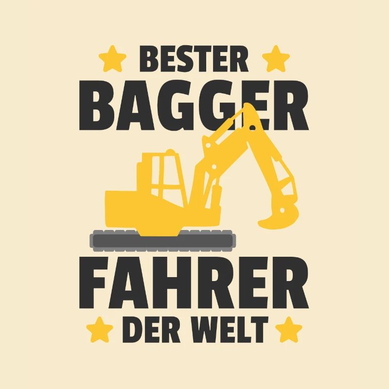 Bester Baggerfahrer der Welt Auszeichnung Geschenk