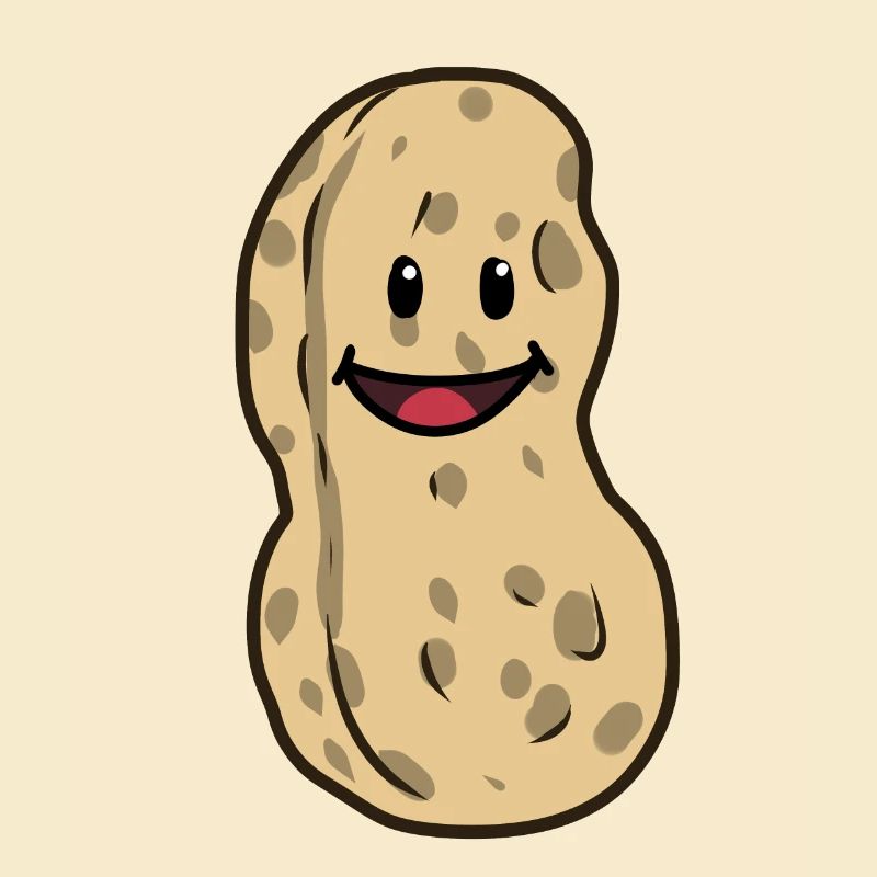 peanut nut cheerful emotion child nice