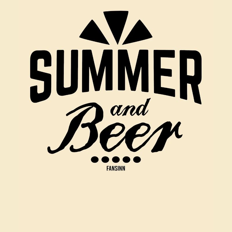 Sommer Bier Sonne Strand Urlaub Geschenk