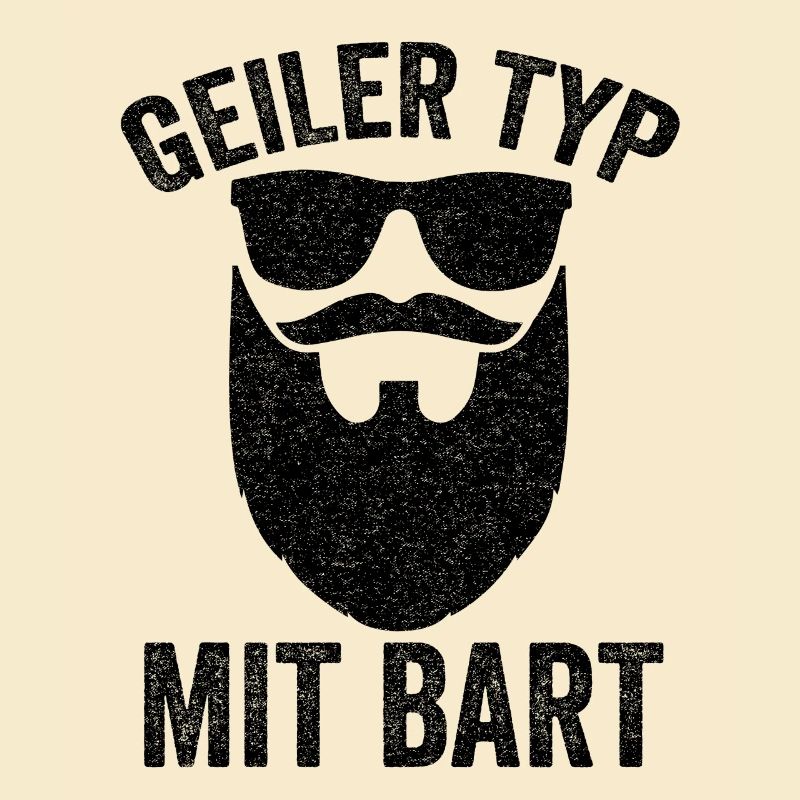 Bartträger Geiler Typ Mit Bart Barbier Hipster Ges