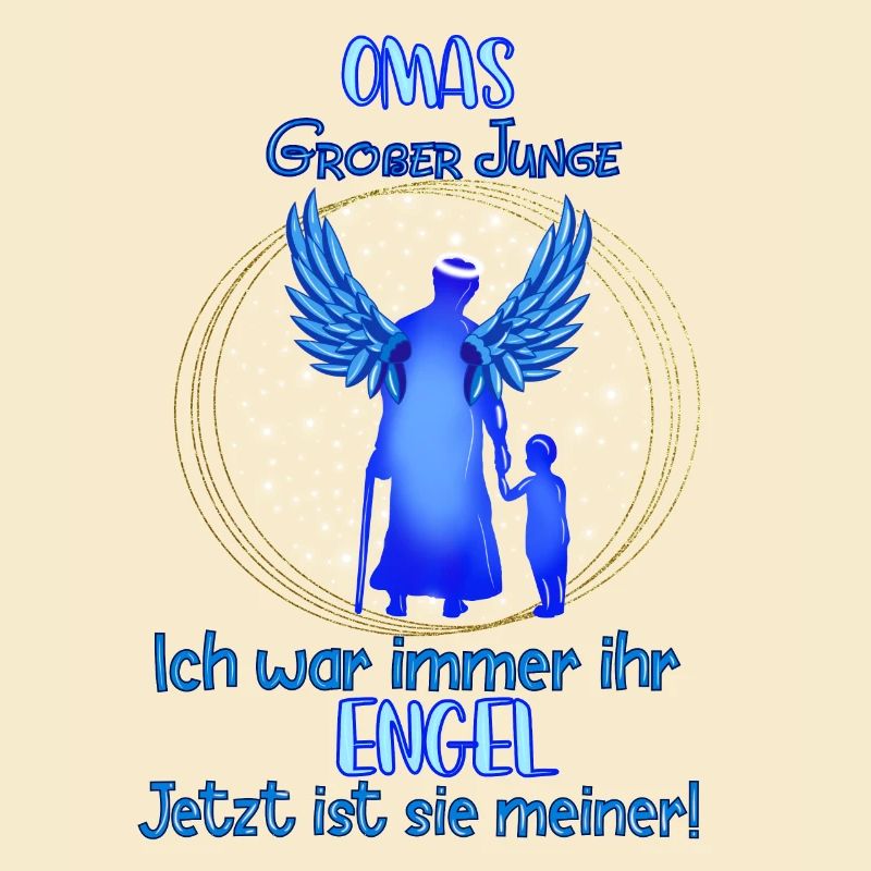 Omas Junge, Gedenken Engel Erinnerung Geschenk