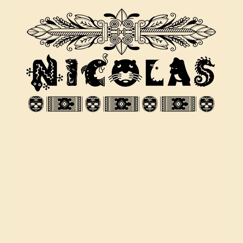 NICOLAS boys name personalized
