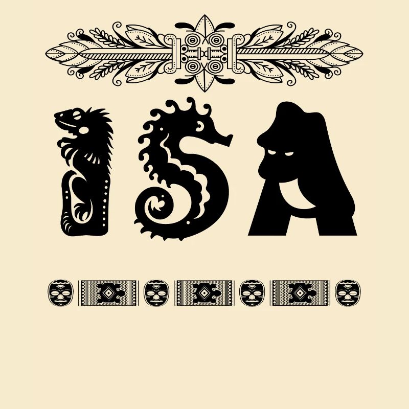 ISA boys name personalized