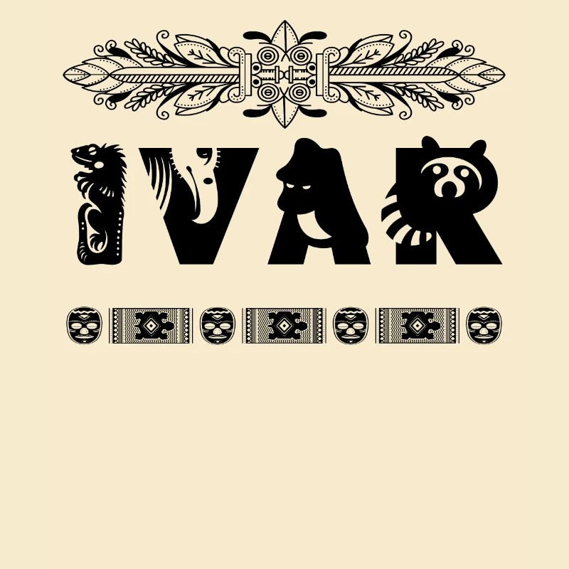 IVAR boys name personalized