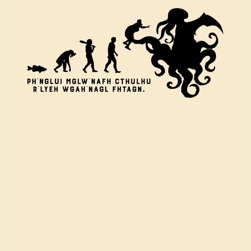 Cthulhu Evolution Lovecraft Necronomicon