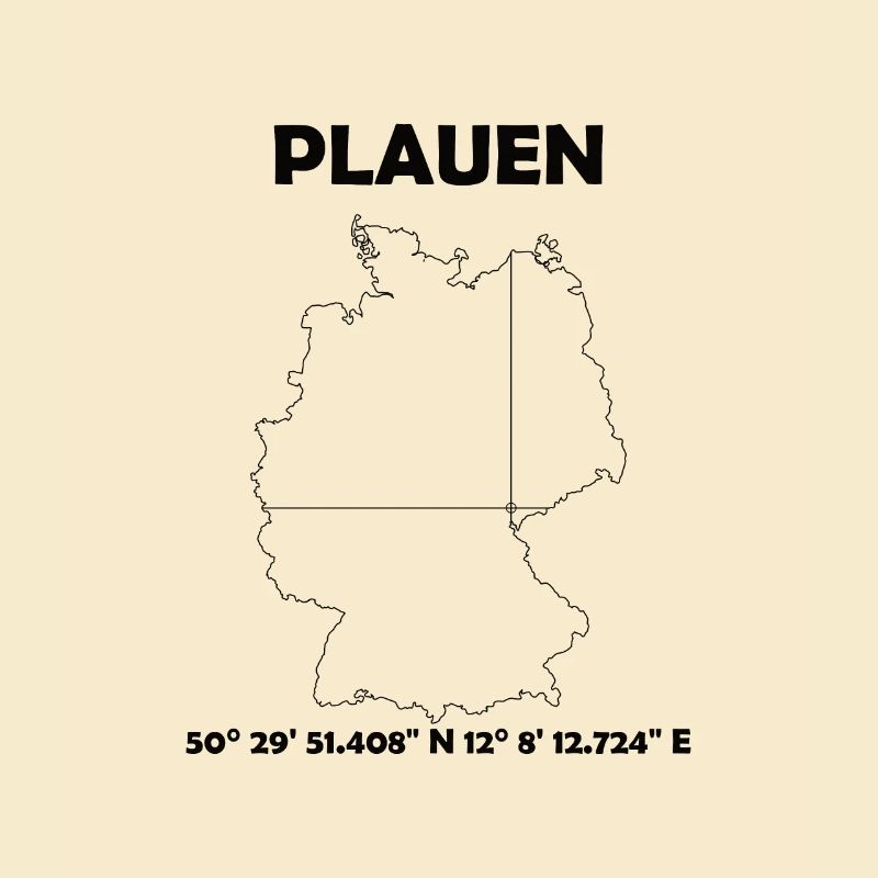 Plauen Map