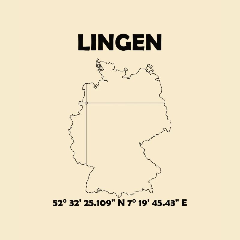 Lingen Map
