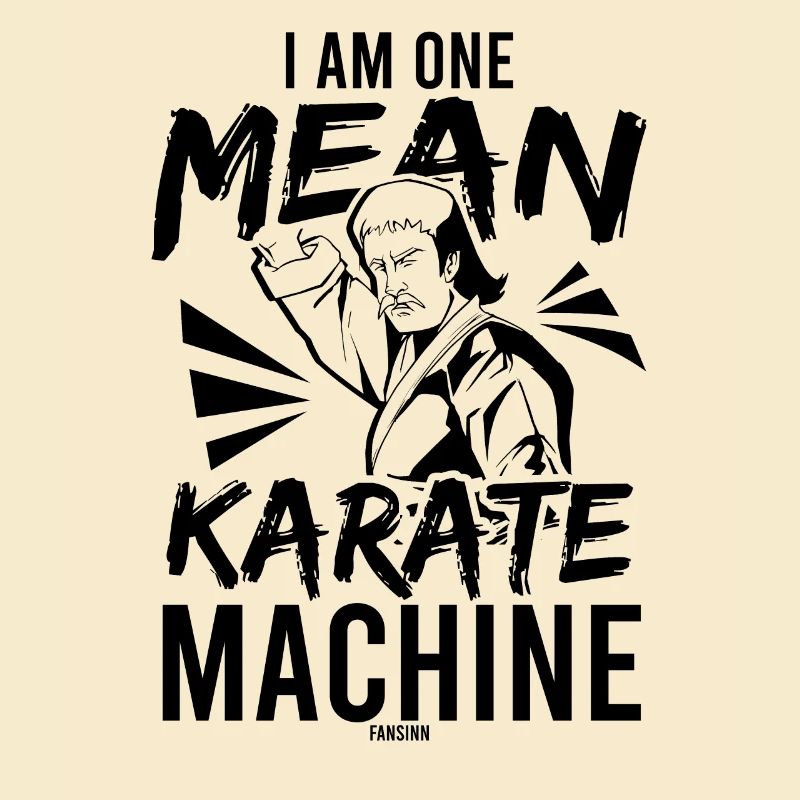 cooler Karate Spruch als Geschenk