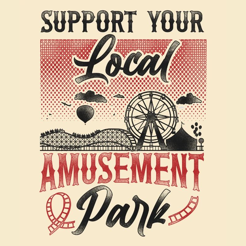 Roller Coaster Vintage Support