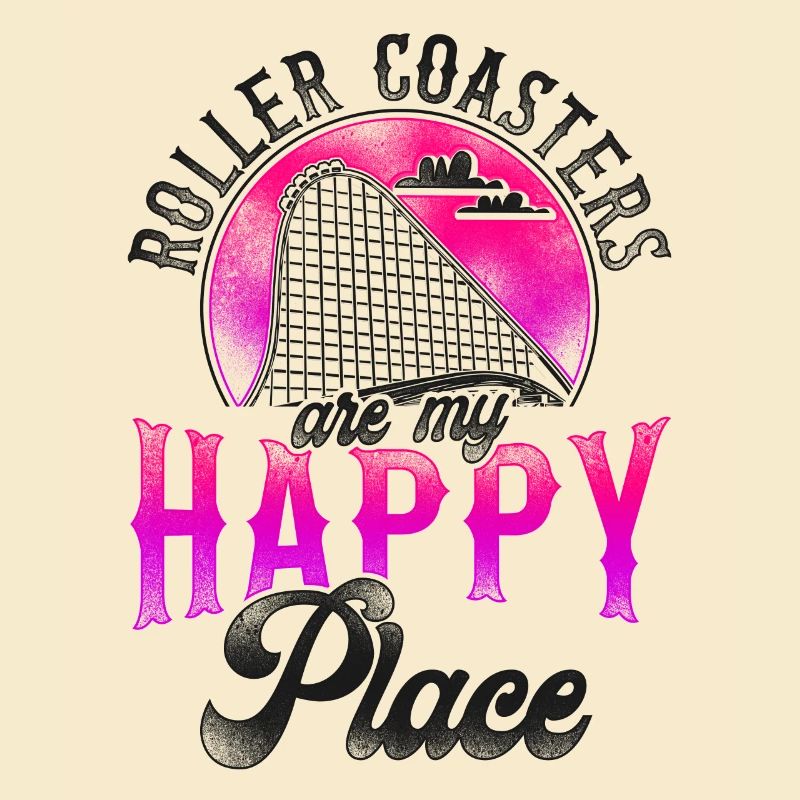 Roller Coaster Vintage Roller