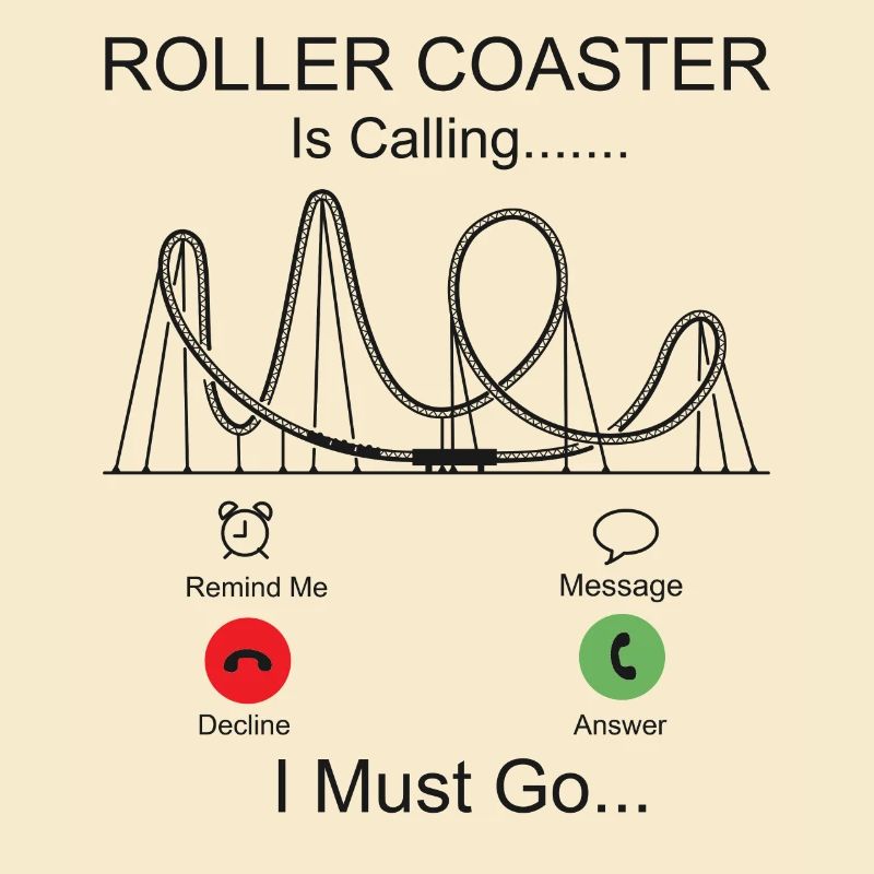 Roller Coaster Phone Display