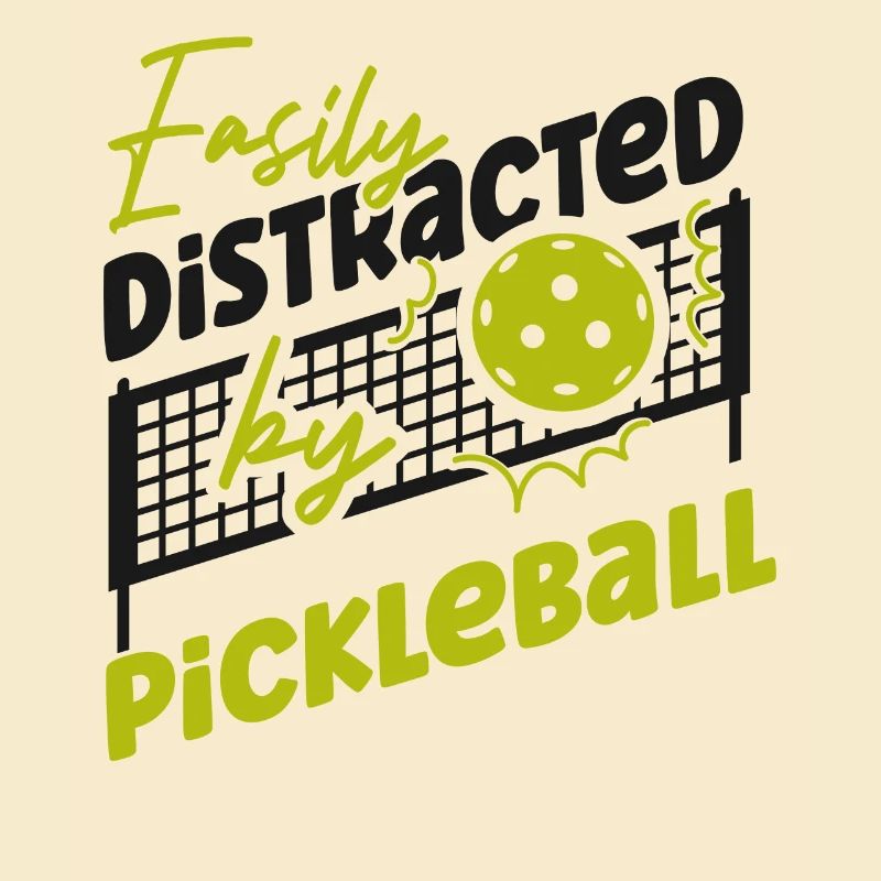 Le pickleball facilement distrait par