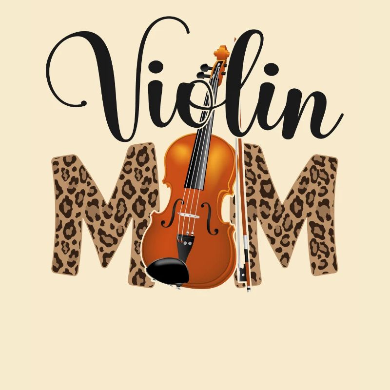 Violon Violoniste Maman Guépard