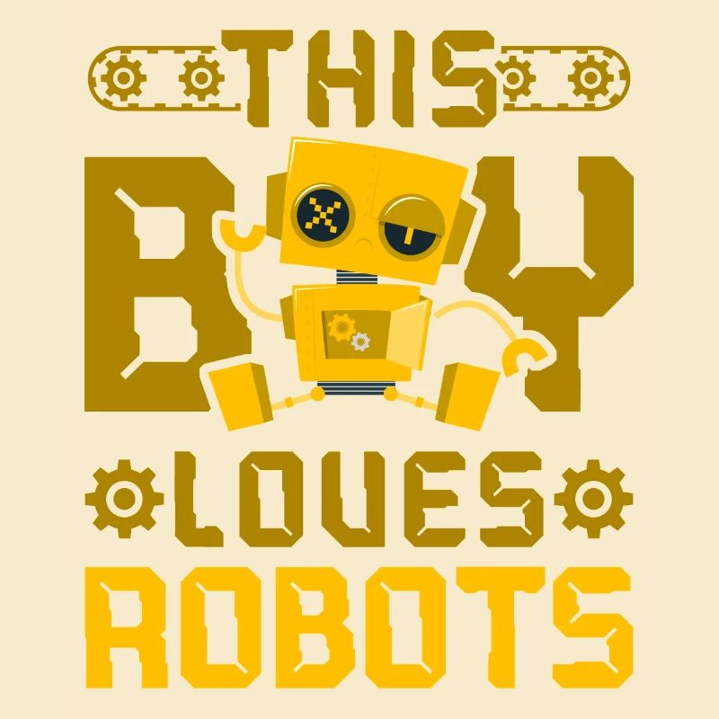 Robot Robotics Engineer Boy This