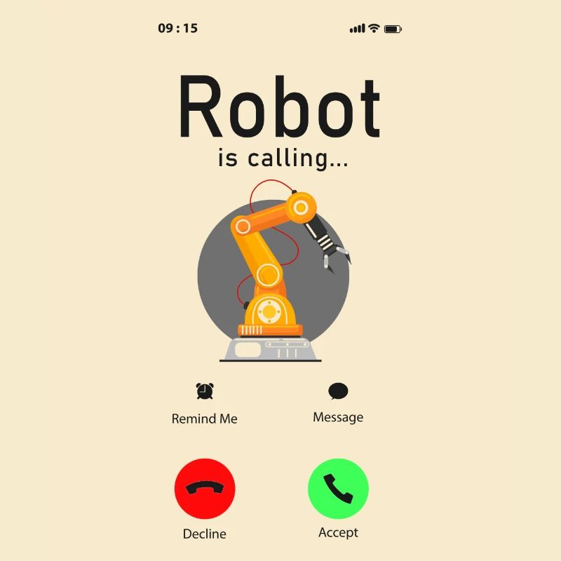 Robot Robotics Engineer Phone