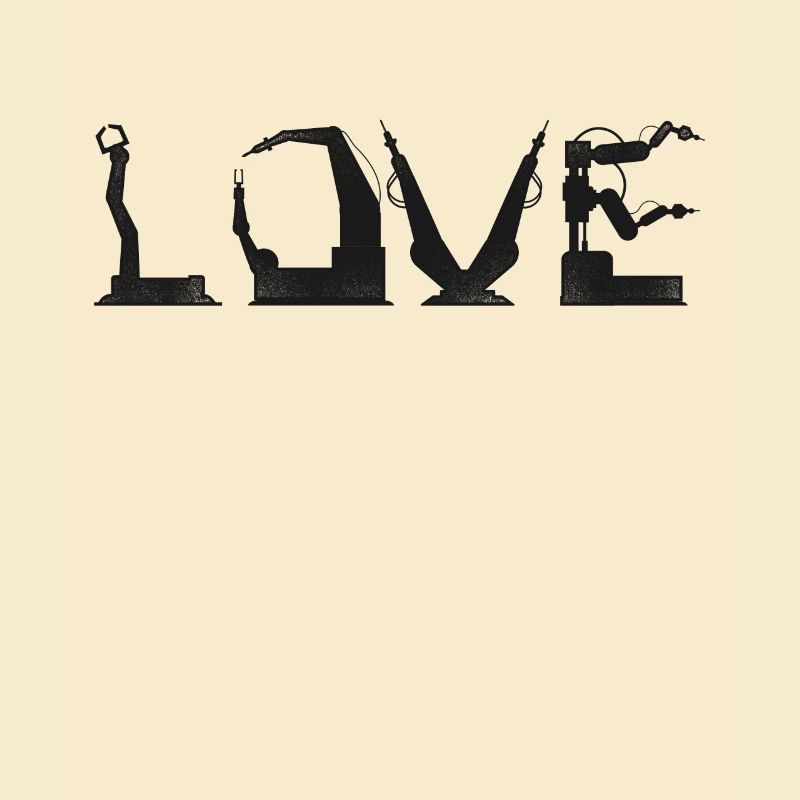 Robot Robotics Engineer Love