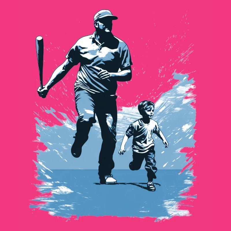 Baseball Vatertag Muttertag Geschenkidee
