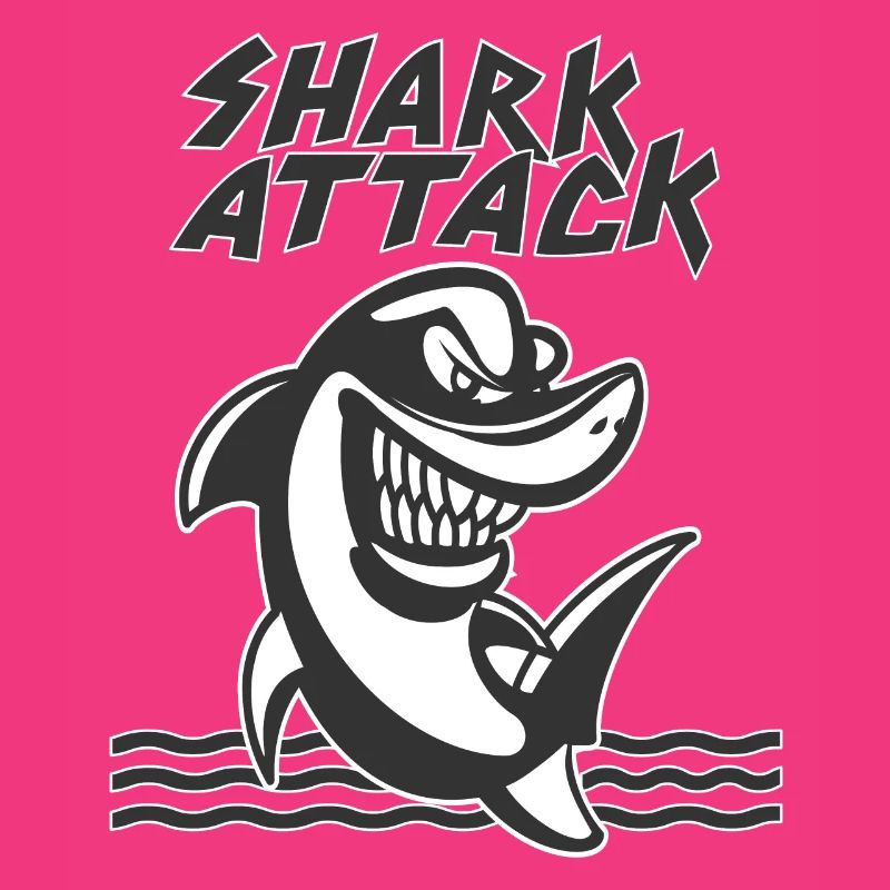 Shark Attack Oceanographer Diver Gift