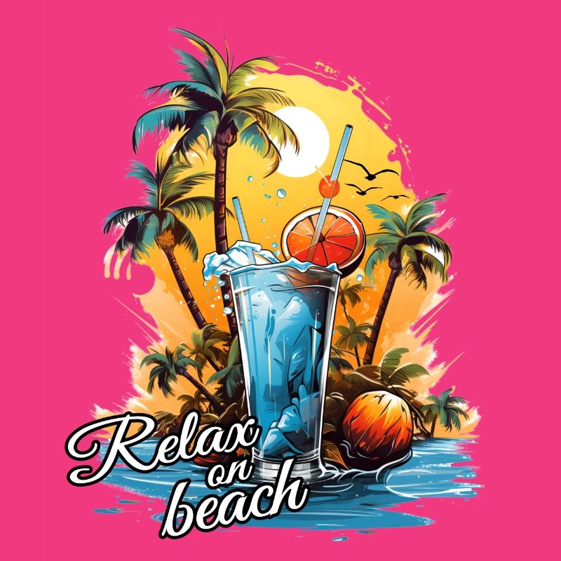 Summer Drink Cocktail Beach Holiday