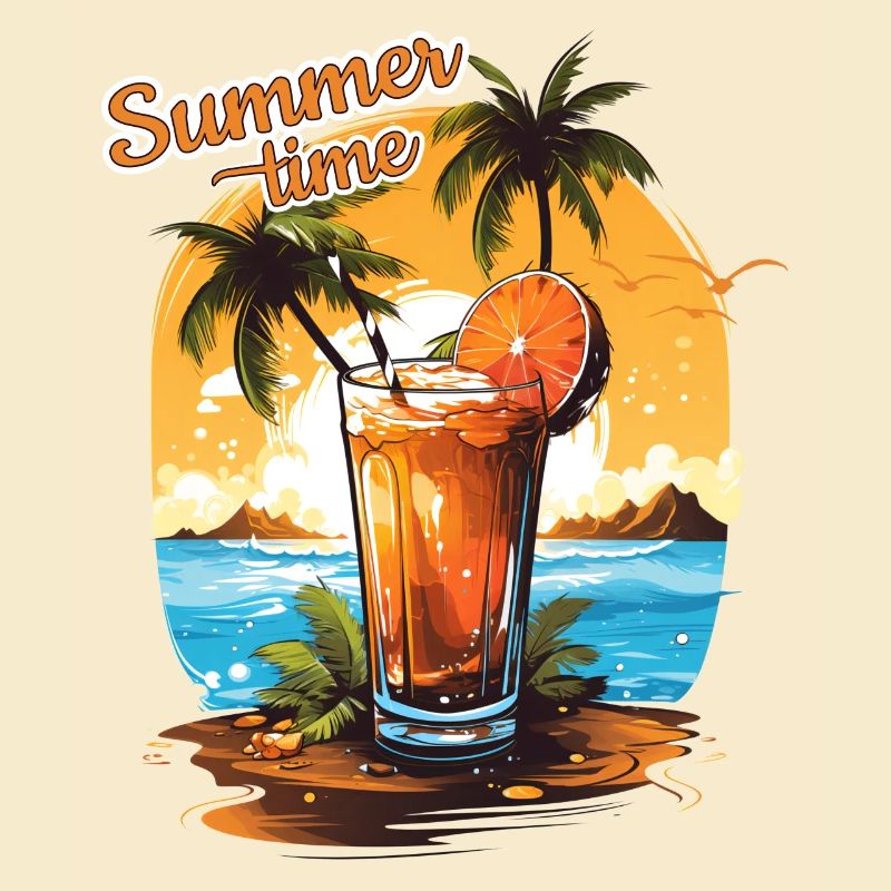 Cocktail d’été Cadeau de vacances à la plage