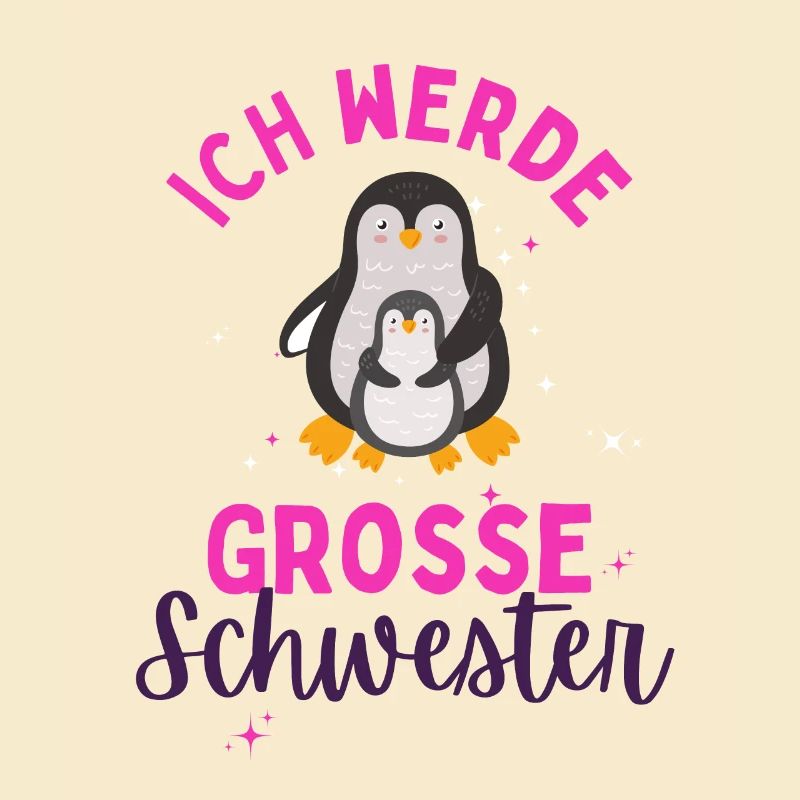 Ich werde Große Schwester 2024 Loading Pinguin