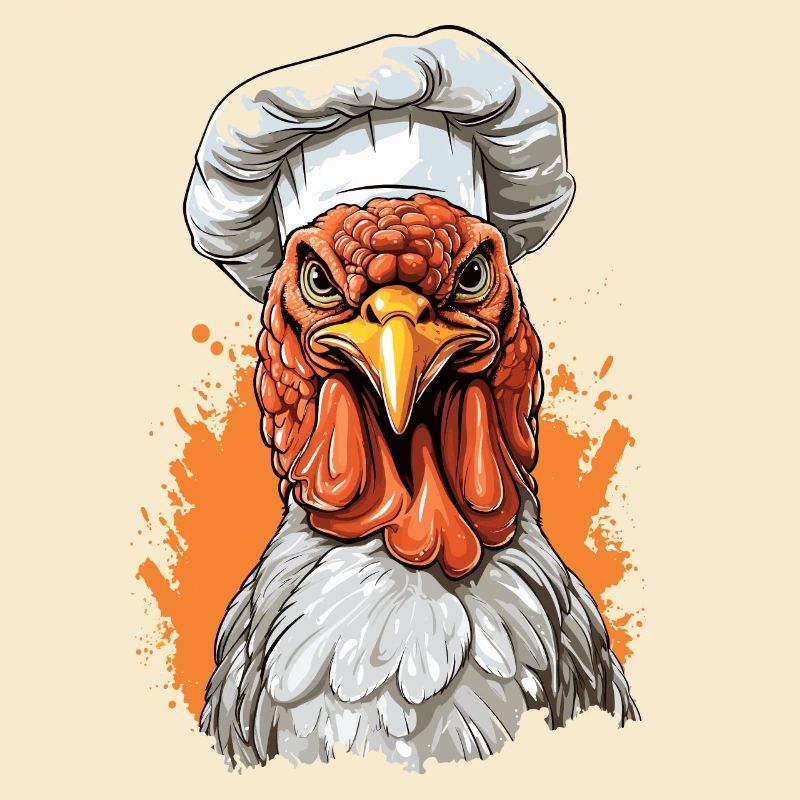 Cool dinde Chef joyeux cadeau de Thanksgiving