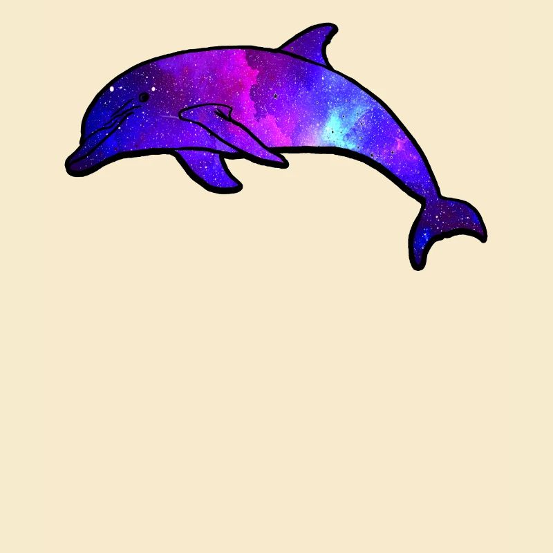 Galaxie de l’espace Dolphin