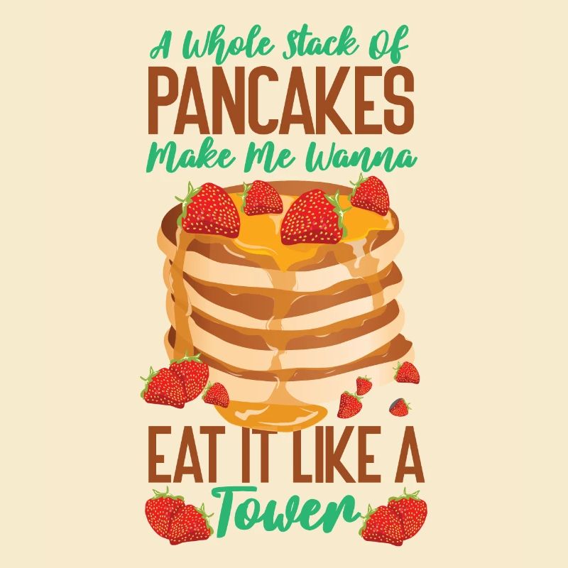 Pancake Lover Kids A Whole Stack
