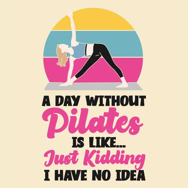 Pilates Instructor Teacher Retro A