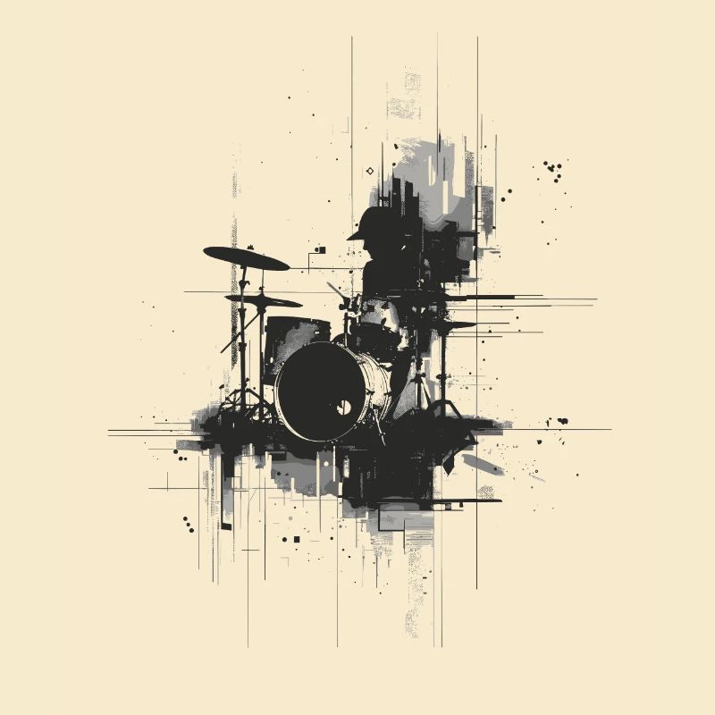 Drumkit Drawing