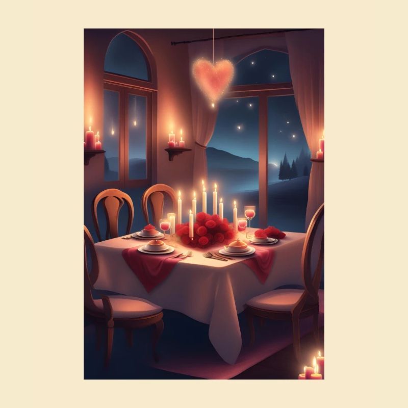 Valentines day dinner