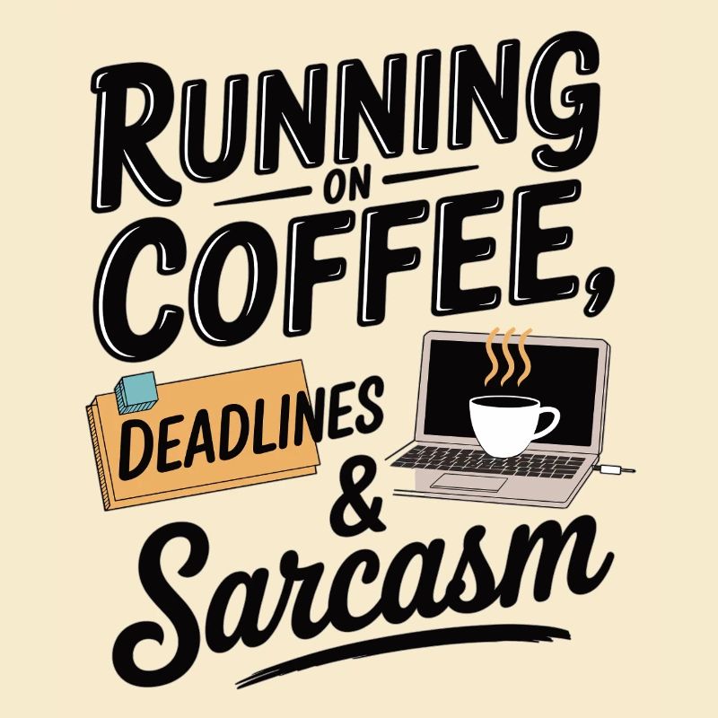 Running on Coffee, Deadlines & Sarcasm