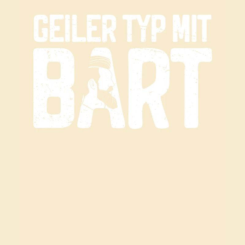 Cooler Bärtiger Typ Lustiges Tee