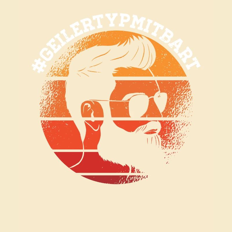 Cool Bearded Guy Drôle Thé