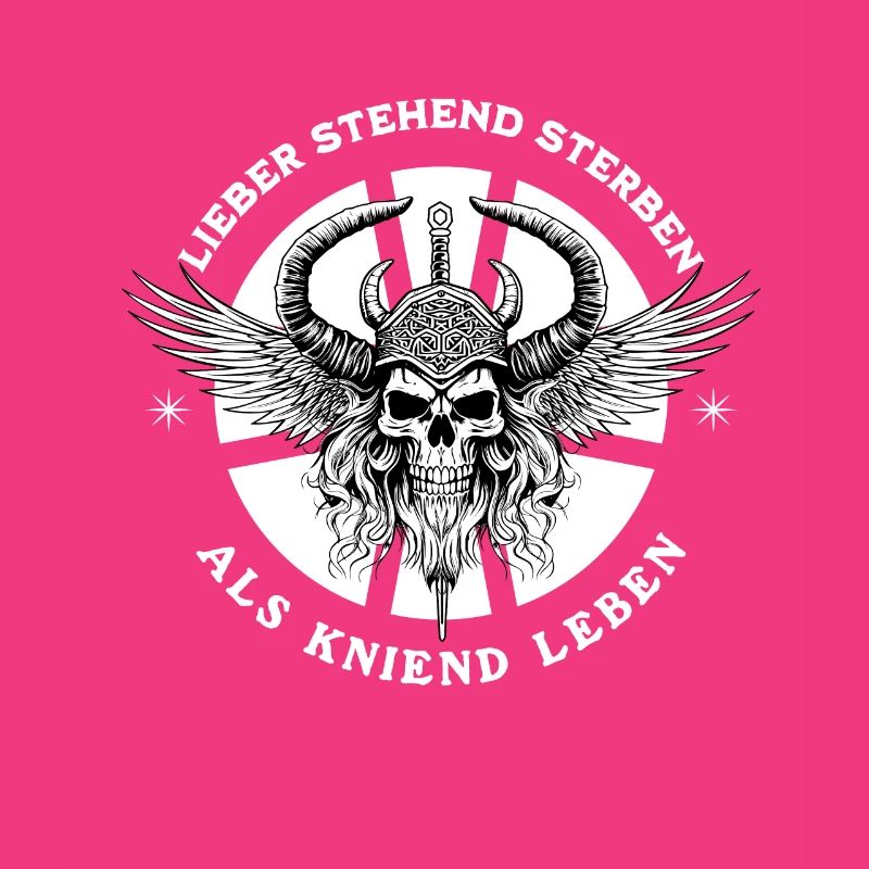 Wikinger Krieger Ehrenkodex Tee