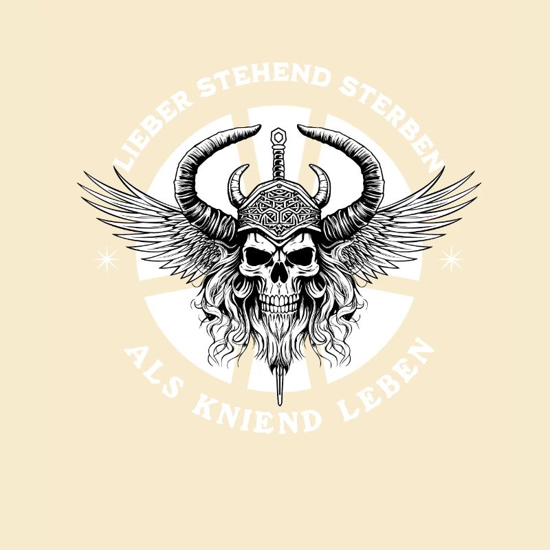 Wikinger Krieger Ehrenkodex Tee