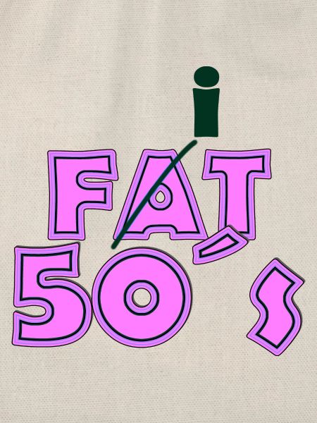 Fat 50s Pink Darkgreen
