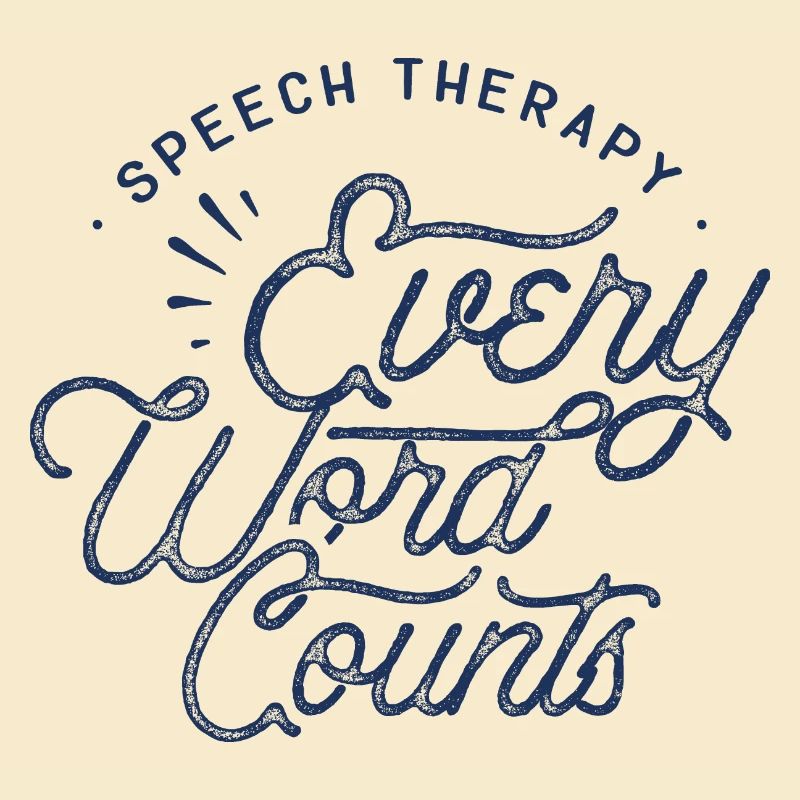 Speech therapy Every word counts Speech therapist Speech therapist