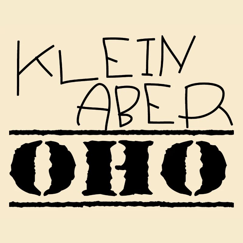 klein aber oho schwarz