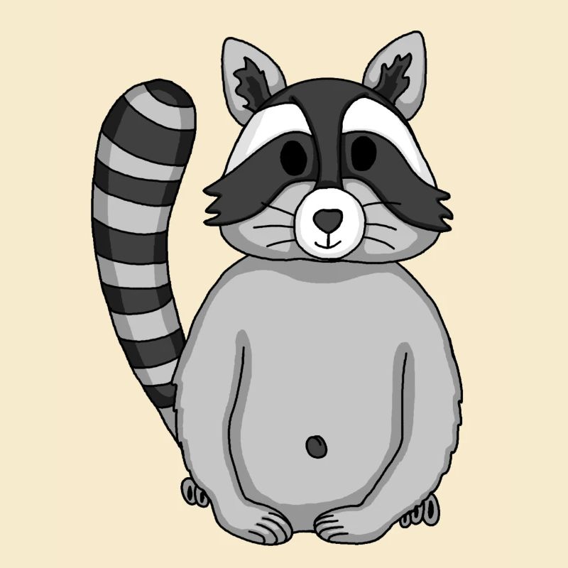 Waschbär