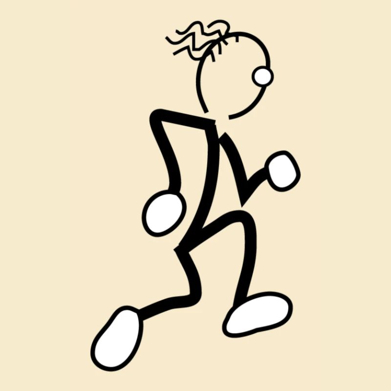 Jogging, running