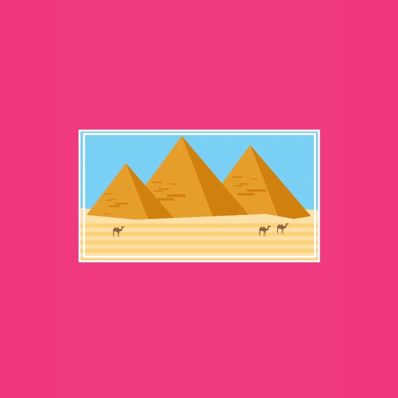 Egypt pyramids keepsake gift idea